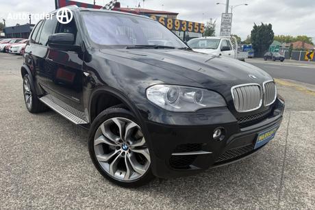 Black 2010 BMW X5 SUV XDRIVE 50I SPORT E70 MY10