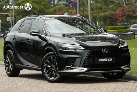 Black 2025 Lexus RX350 Wagon F Sport
