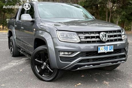 Grey 2019 Volkswagen Amarok Dual Cab Utility V6 Tdi 580 Highline Edition