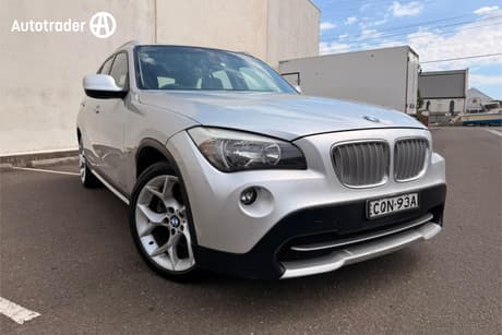 Silver 2010 BMW X1 Wagon Xdrive 23D