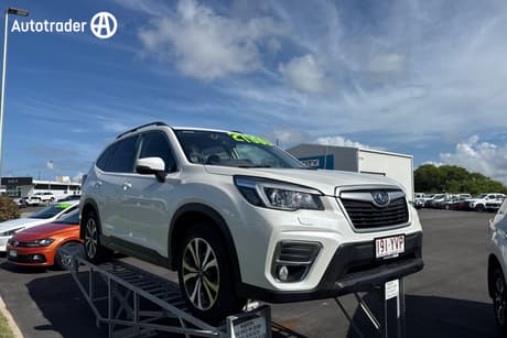 White 2019 Subaru Forester Wagon 2.5I (Awd)