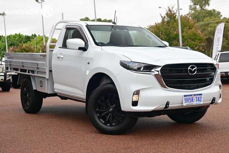 White 2022 Mazda BT-50 Freestyle Cab Chassis Xt (4X2)