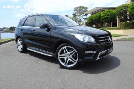 Black 2014 Mercedes-Benz ML250 Wagon Cdi Bluetec (4X4)