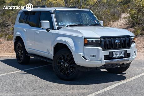 White 2024 Toyota Landcruiser Prado Wagon Vx