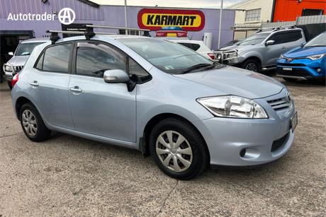 Blue 2010 Toyota Corolla Hatchback Ascent