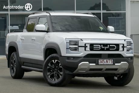 White 2025 BYD Shark 6 Dual Cab Utility Dual Motor Premium