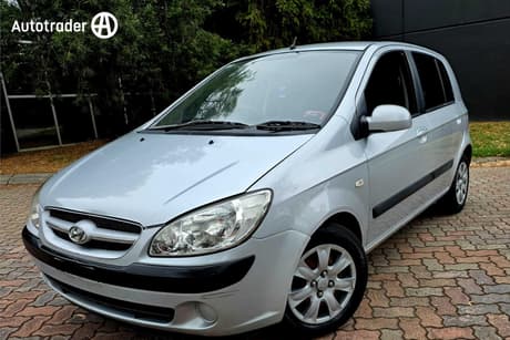 Silver 2007 Hyundai Getz Hatchback S