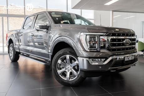 Grey 2023 Ford F150 Double Cab Pick Up Lariat Swb (4Wd)