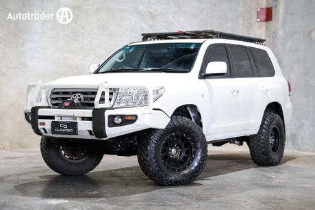 White 2009 Toyota Landcruiser Wagon Sahara (4X4)