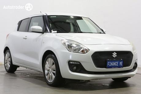 White 2019 Suzuki Swift Hatchback Gl Navigator