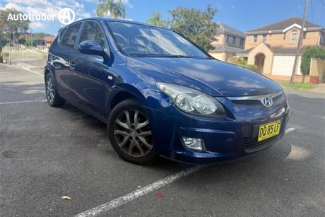 Blue 2012 Hyundai I30 Hatchback Sx