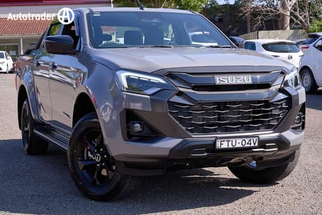 Grey 2025 Isuzu D-MAX Crew Cab Utility X-Rider (4X4)