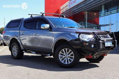 Grey 2016 Mitsubishi Triton Dual Cab Utility Gls (4X4)