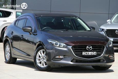 Grey 2016 Mazda 3 Sedan Neo