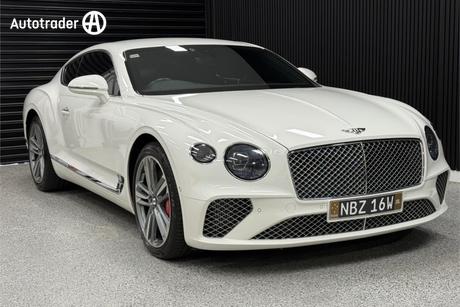 White 2018 Bentley Continental Coupe Gt