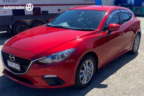 Red 2014 Mazda 3 Hatchback Touring