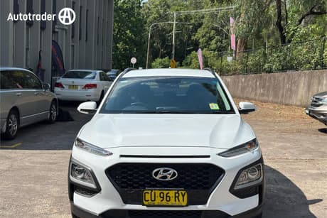 White 2019 Hyundai Kona Wagon Active (Fwd)