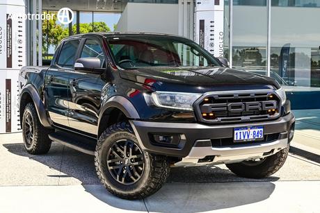 Black 2020 Ford Ranger Double Cab Pick Up Raptor 2.0 (4X4)
