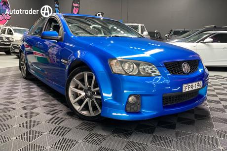 Blue 2010 Holden Commodore Sedan Ss-V