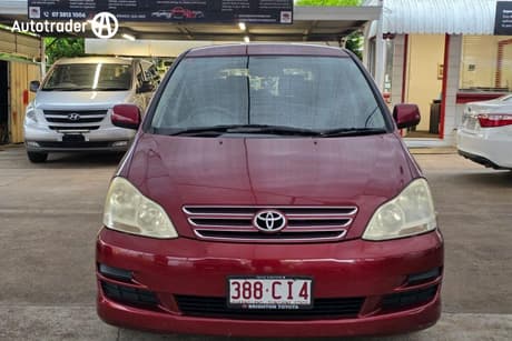 Red 2008 Toyota Avensis Wagon Verso Glx