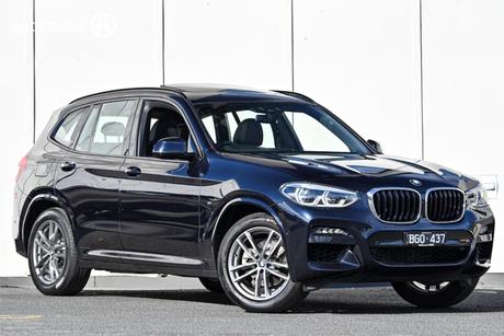 Black 2020 BMW X3 SUV SDRIVE20I