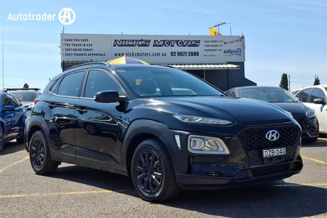Black 2018 Hyundai Kona Wagon Go (Fwd)