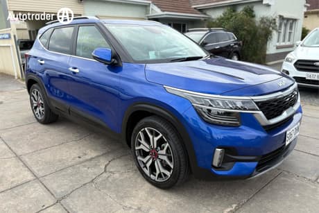 Blue 2022 Kia Seltos Wagon Gt Line (Fwd) Limited Edition