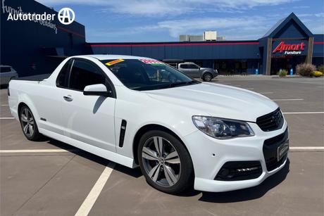 White 2014 Holden UTE Utility Ss-V