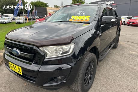Black 2017 Ford Ranger Dual Cab Utility Xlt 3.2 (4X4)