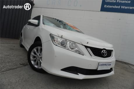 White 2016 Toyota Aurion Sedan At-X
