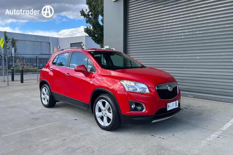 Red 2015 Holden Trax Wagon Ltz