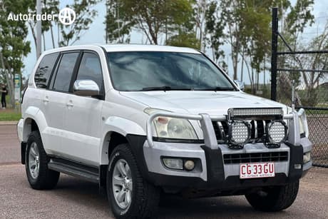White 2006 Toyota Landcruiser Prado Wagon Gxl (4X4)