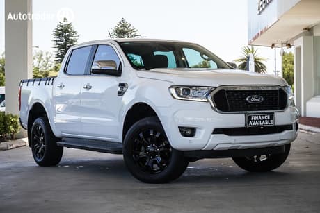 White 2021 Ford Ranger Double Cab Pick Up Xlt 2.0 (4X4)