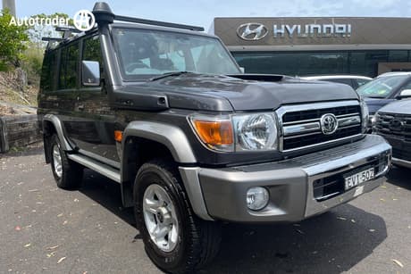 Grey 2022 Toyota Landcruiser Wagon Gxl