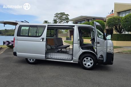 Silver 2012 Toyota HiAce Commercial LWB