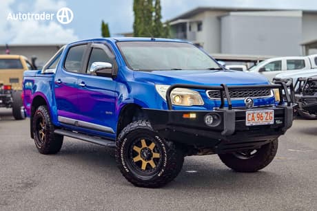 Blue 2012 Holden Colorado Crew Cab Pickup Ltz (4X4)