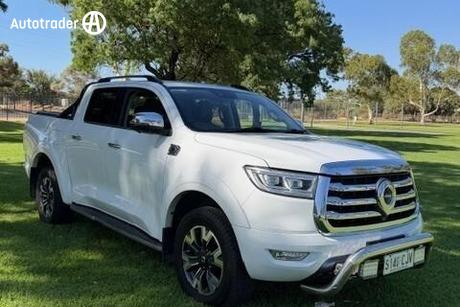 White 2021 GWM UTE Dual Cab Utility Cannon-X (4X4)