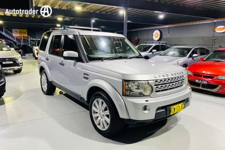 Silver 2012 Land Rover Discovery 4 Wagon 3.0 Sdv6 Hse