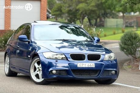 Blue 2008 BMW 320I Sedan