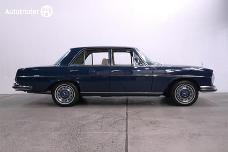 Blue 1970 Mercedes-Benz 280 Sedan Se