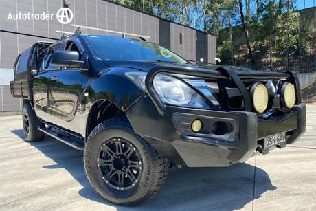 Black 2017 Mazda BT-50 Dual Cab Utility Xt (4X2)