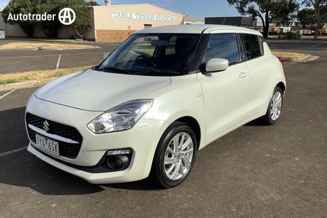 White 2023 Suzuki Swift Hatchback Gl Shadow