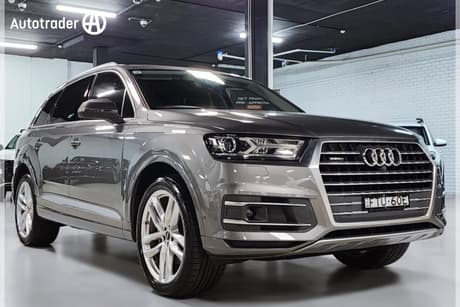 Grey 2016 Audi Q7 Wagon 3.0 Tdi Quattro