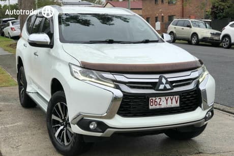 White 2018 Mitsubishi Pajero Sport Wagon Gls (4X4) 7 Seat