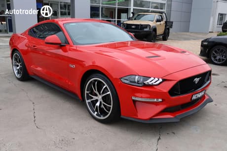 Red 2018 Ford Mustang Coupe Fastback Gt 5.0 V8