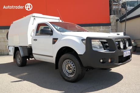 White 2015 Ford Ranger Ute Tray XL 3.2 (4X4) PX