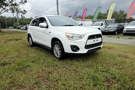 White 2013 Mitsubishi ASX Wagon Aspire (2Wd)