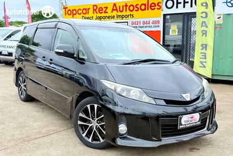 Black 2012 Toyota Estima Wagon