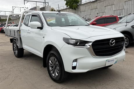 White 2022 Mazda BT-50 Freestyle Cab Chassis Xt (4X2)