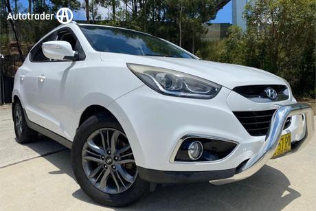 White 2015 Hyundai IX35 Wagon Se (Fwd)